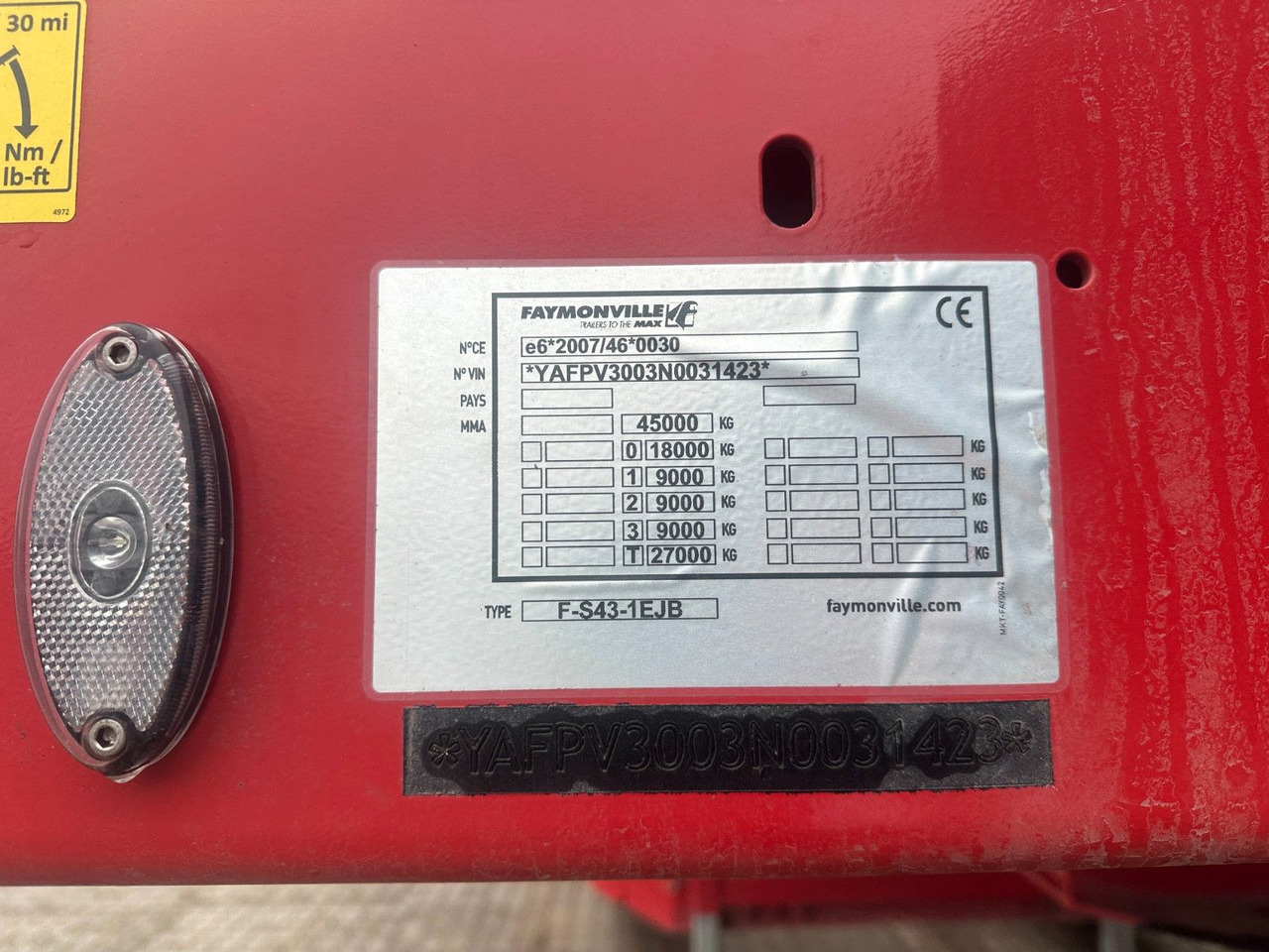 Faymonville 3 achs innenlader - Low loader semi-trailer: picture 3 Faymonville 3 achs innenlader - Low loader semi-trailer: picture 3