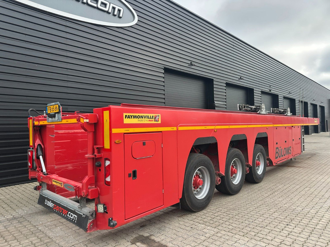 Faymonville 3 achs innenlader - Low loader semi-trailer: picture 2 Faymonville 3 achs innenlader - Low loader semi-trailer: picture 2