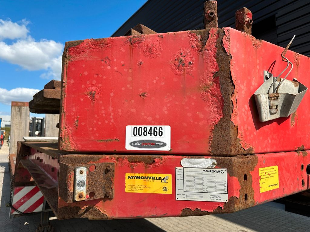 Faymonville 4 achs tieflader / Baggermulde Faymonville 4 achs tieflader / Baggermulde - Low loader semi-trailer: picture 4 Faymonville 4 achs tieflader / Baggermulde Faymonville 4 achs tieflader / Baggermulde - Low loader semi-trailer: picture 4