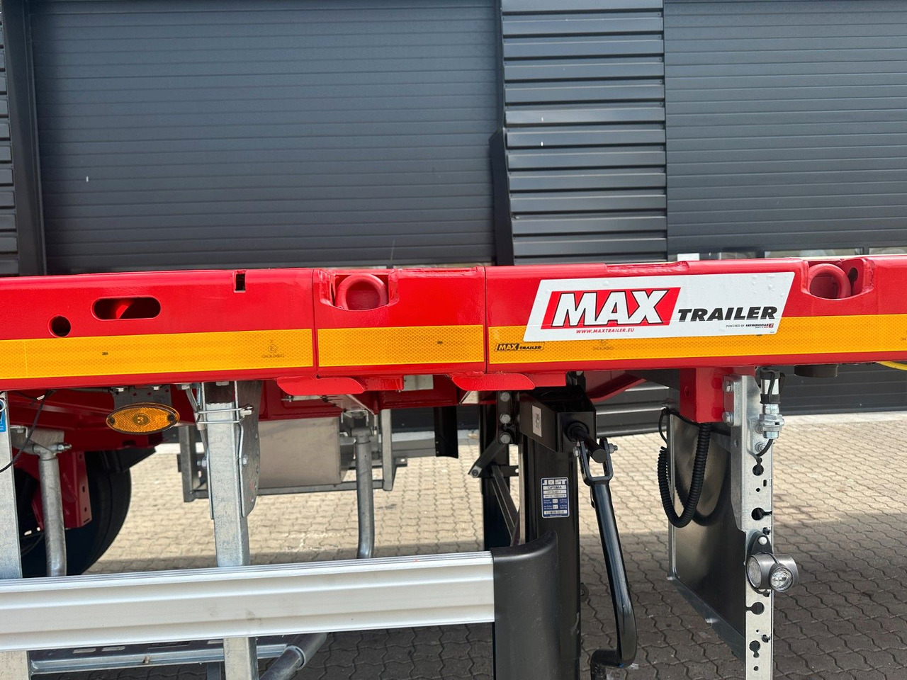 Dropside/ Flatbed semi-trailer Faymonville Maxtrailer 4 achs tele auflieger / 29.000 mm: picture 10
