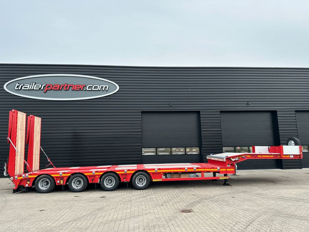 Faymonville Multimax 4 achs tieflader / Baggermulde - Low loader semi-trailer: picture 1 Faymonville Multimax 4 achs tieflader / Baggermulde - Low loader semi-trailer: picture 1