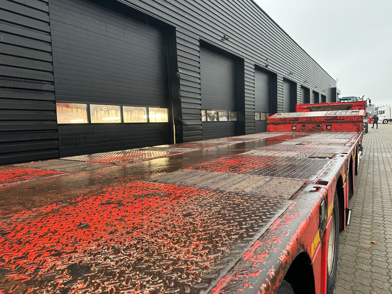 Kässbohrer 4 achs tieflader / ausziehbar - Low loader semi-trailer: picture 4 Kässbohrer 4 achs tieflader / ausziehbar - Low loader semi-trailer: picture 4