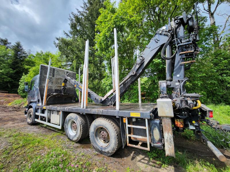Scania R R 580 - Timber truck, Crane truck: picture 5 Scania R R 580 - Timber truck, Crane truck: picture 5