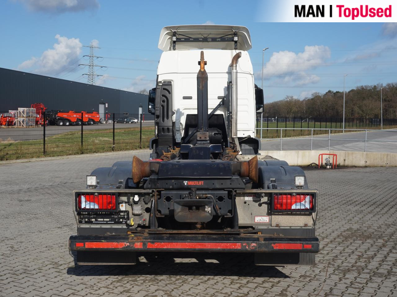 Tipper MAN TGS 26.460 6X2-4 BL Abroll Kipper: picture 14