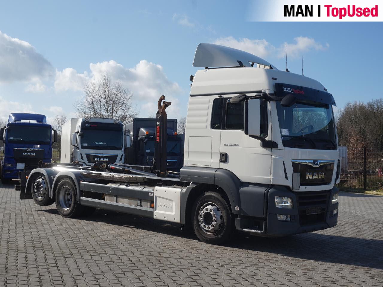 Tipper MAN TGS 26.460 6X2-4 BL Abroll Kipper: picture 9