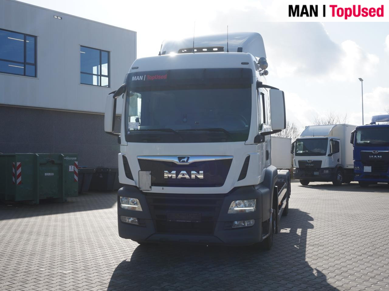 Tipper MAN TGS 26.460 6X2-4 BL Abroll Kipper: picture 13