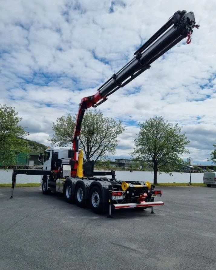 MAN TGS 35.510 8×4 Tridem kranväxlare Palfinger - Hook lift truck, Crane truck: picture 3 MAN TGS 35.510 8×4 Tridem kranväxlare Palfinger - Hook lift truck, Crane truck: picture 3