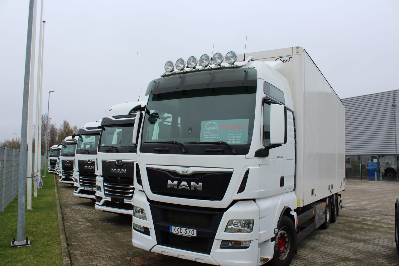 MAN TGX 26.480 6×2-4 Skåp/Fjärr - Box truck: picture 1 MAN TGX 26.480 6×2-4 Skåp/Fjärr - Box truck: picture 1