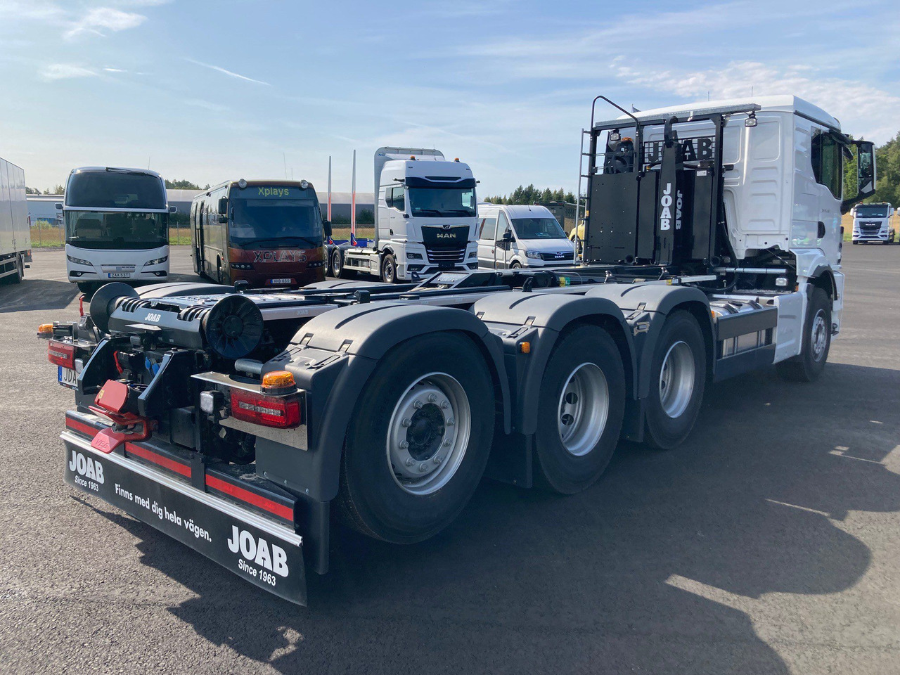 TGS 35.510 8×4-4 JOAB Lastväxlare - Hook lift truck: picture 3 TGS 35.510 8×4-4 JOAB Lastväxlare - Hook lift truck: picture 3