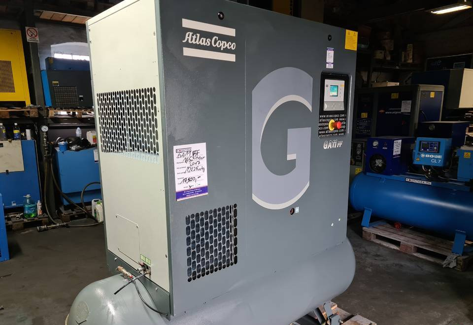 Kompresor śrubowy Atlas Copco GA 11 FF - Air compressor: picture 4 Kompresor śrubowy Atlas Copco GA 11 FF - Air compressor: picture 4