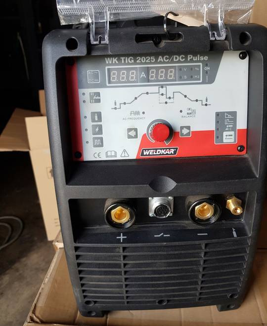 Spawarka Tig CEBORA WK 2025 AC/DC Puls, 200 A - Welding equipment: picture 5 Spawarka Tig CEBORA WK 2025 AC/DC Puls, 200 A - Welding equipment: picture 5