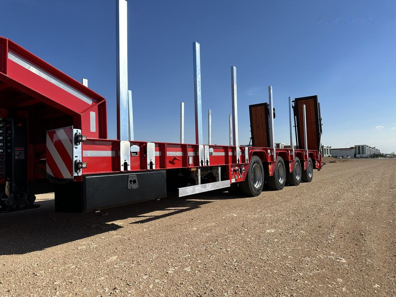 GVN Trailer 4 AXLE EXTENDABLE LOWBED - Low loader semi-trailer: picture 4 GVN Trailer 4 AXLE EXTENDABLE LOWBED - Low loader semi-trailer: picture 4