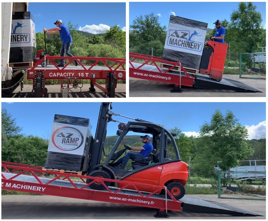 New Loading ramp AZ RAMP STAR- 8T mobile loading ramp: picture 18 New Loading ramp AZ RAMP STAR- 8T mobile loading ramp: picture 18