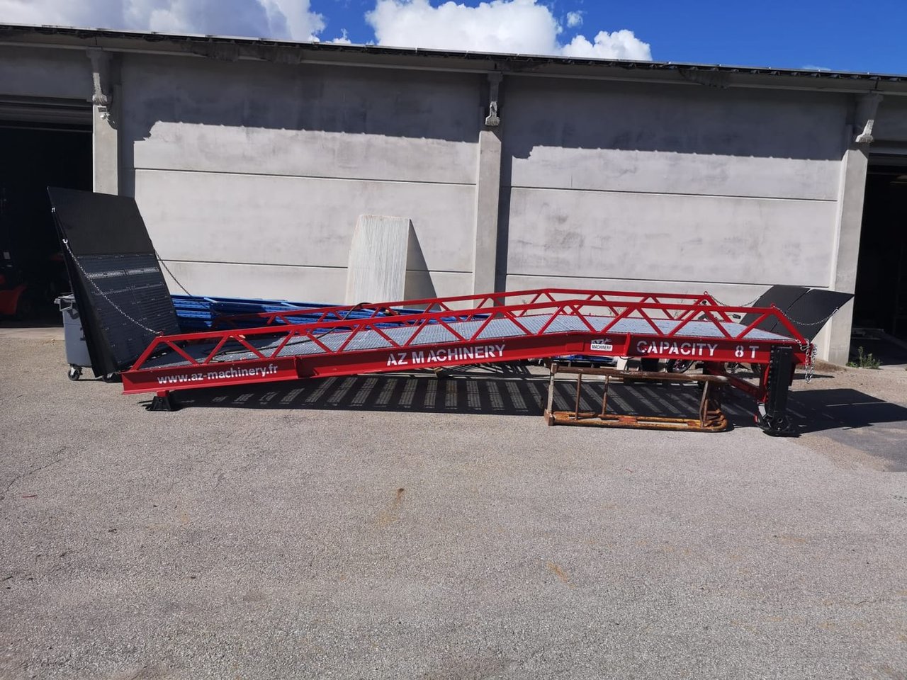 New Loading ramp AZ RAMP STAR- 8T mobile loading ramp: picture 12 New Loading ramp AZ RAMP STAR- 8T mobile loading ramp: picture 12