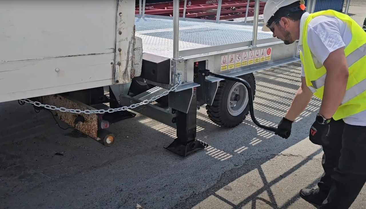 New Loading ramp Large Mobile dock ramp, uncouplable AZ RAMP - KING VERSION, BIG FOOT  L20 T-INOX: picture 12