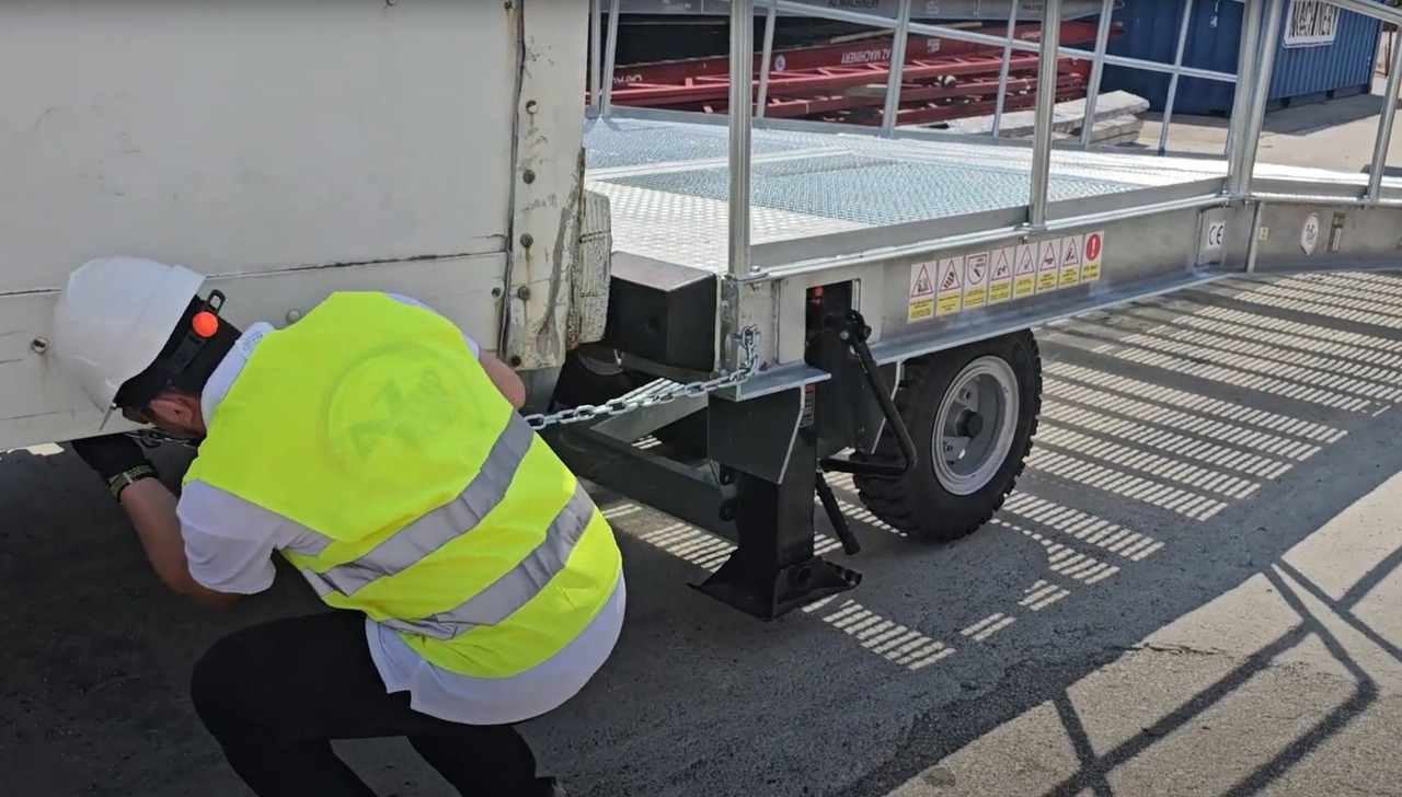 New Loading ramp Large Mobile dock ramp, uncouplable AZ RAMP - KING VERSION, BIG FOOT  L20 T-INOX: picture 14