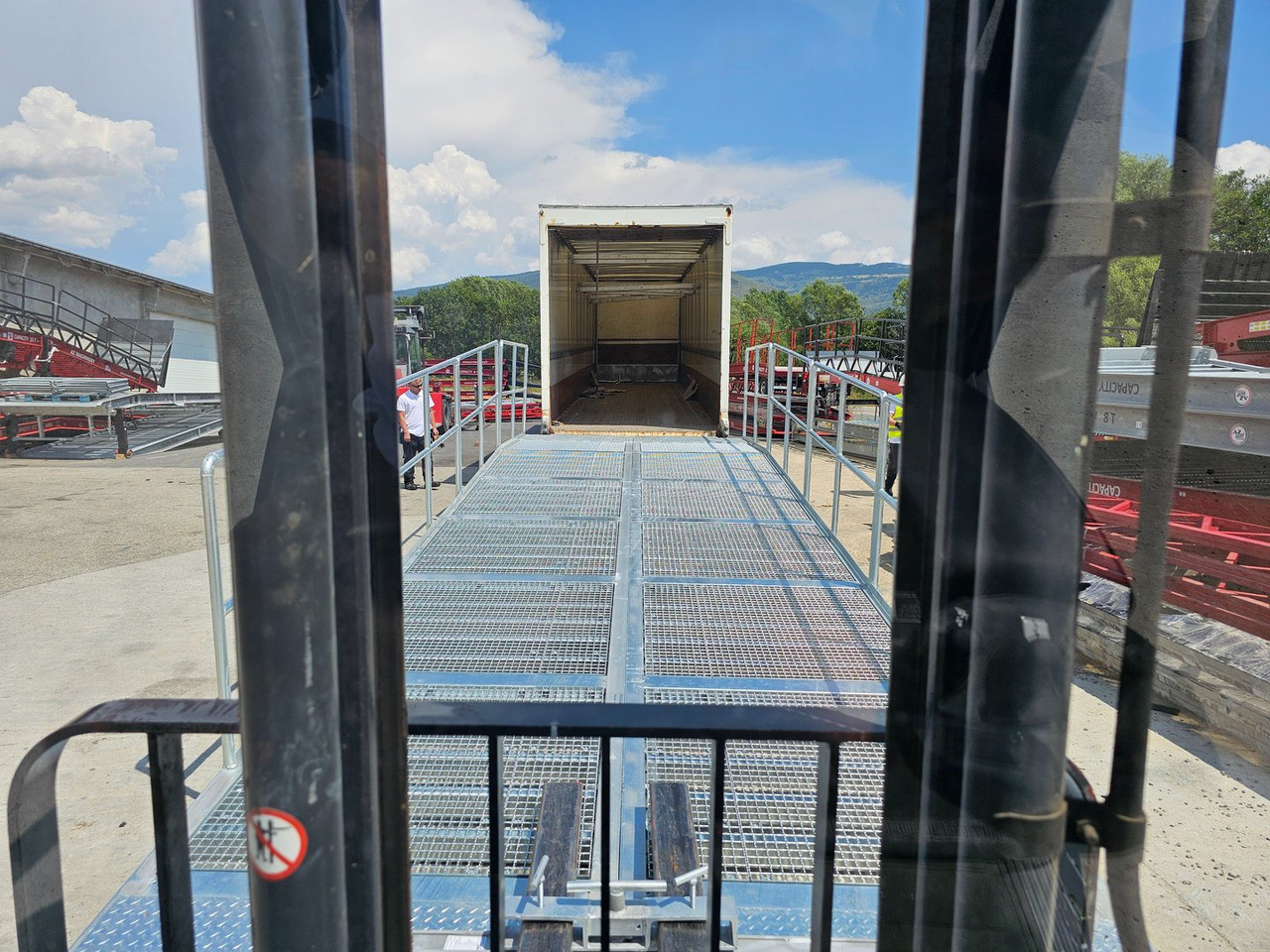 New Loading ramp Large Mobile dock ramp, uncouplable AZ RAMP - KING VERSION, BIG FOOT  L20 T-INOX: picture 11