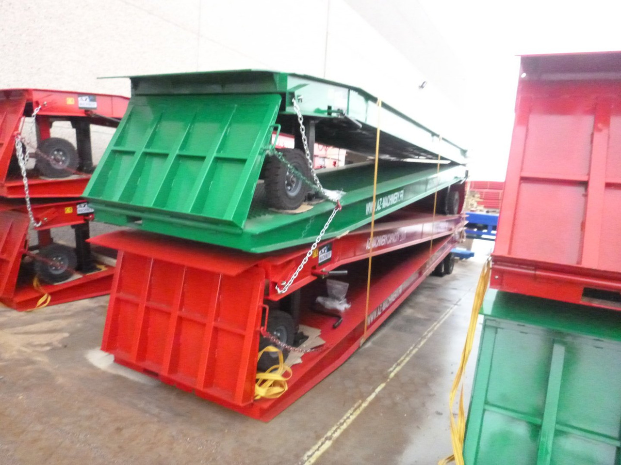 **RENTAL** Large Mobile dock ramp, uncouplable AZ RAMP - KING VERSION, BIG FOOT LLO 20 T - Loading ramp: picture 5 **RENTAL** Large Mobile dock ramp, uncouplable AZ RAMP - KING VERSION, BIG FOOT LLO 20 T - Loading ramp: picture 5