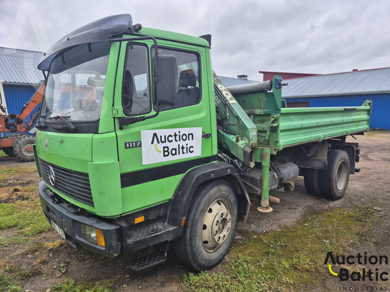 Mercedes-Benz 1117K - Tipper, Crane truck: picture 2 Mercedes-Benz 1117K - Tipper, Crane truck: picture 2