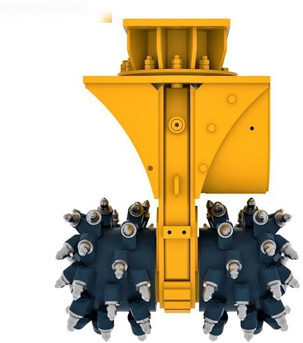 AME Double Drum Cutter (MDC 20) - Attachment for Excavator: picture 1 AME Double Drum Cutter (MDC 20) - Attachment for Excavator: picture 1