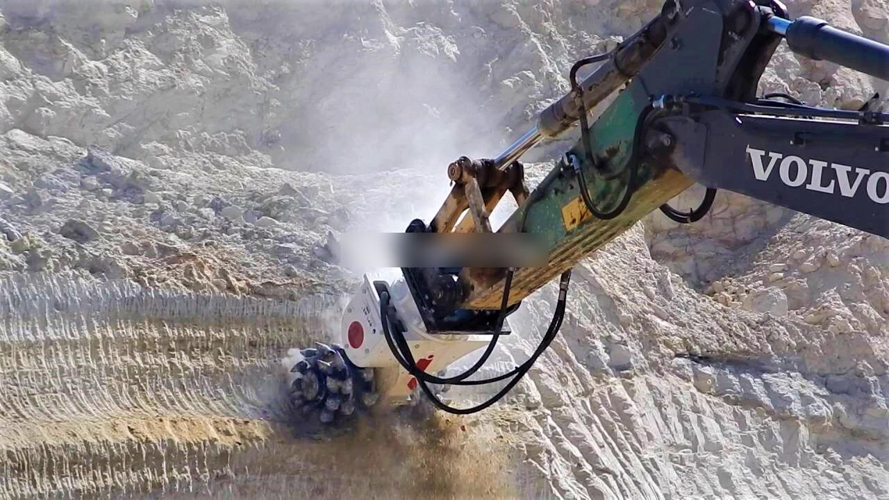 AME Double Drum Cutter (MDC 30) - Attachment for Excavator: picture 4 AME Double Drum Cutter (MDC 30) - Attachment for Excavator: picture 4