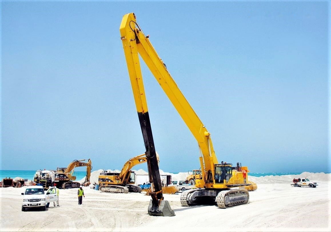 KOMATSU Long Reach Boom for PC 800 - PC 2000 - Crawler excavator: picture 1 KOMATSU Long Reach Boom for PC 800 - PC 2000 - Crawler excavator: picture 1