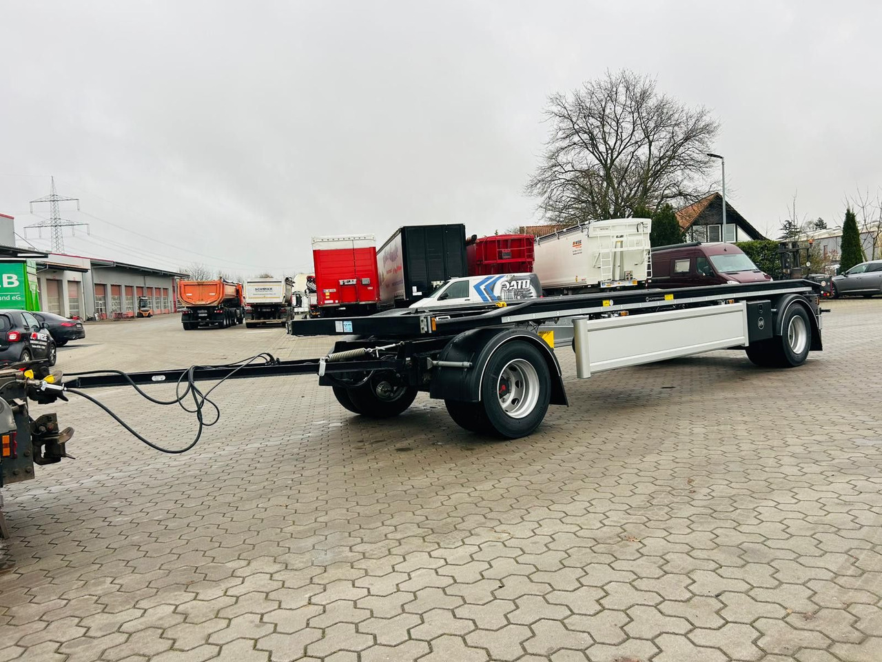 Hüffermann HAR 20.70 LS Aussenrollen Anhänger Sofort Verfüg - Roll-off/ Skip trailer: picture 4 Hüffermann HAR 20.70 LS Aussenrollen Anhänger Sofort Verfüg - Roll-off/ Skip trailer: picture 4