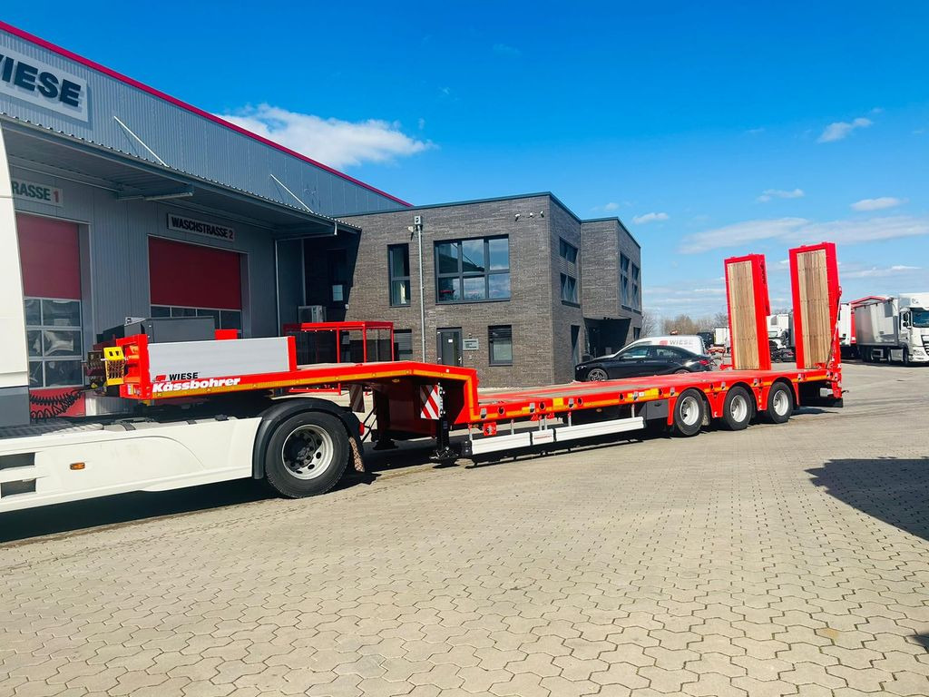 Kässbohrer K.SLA 3 ausziehbarer tele Tiefbett Auflieger - Low loader semi-trailer: picture 1 Kässbohrer K.SLA 3 ausziehbarer tele Tiefbett Auflieger - Low loader semi-trailer: picture 1
