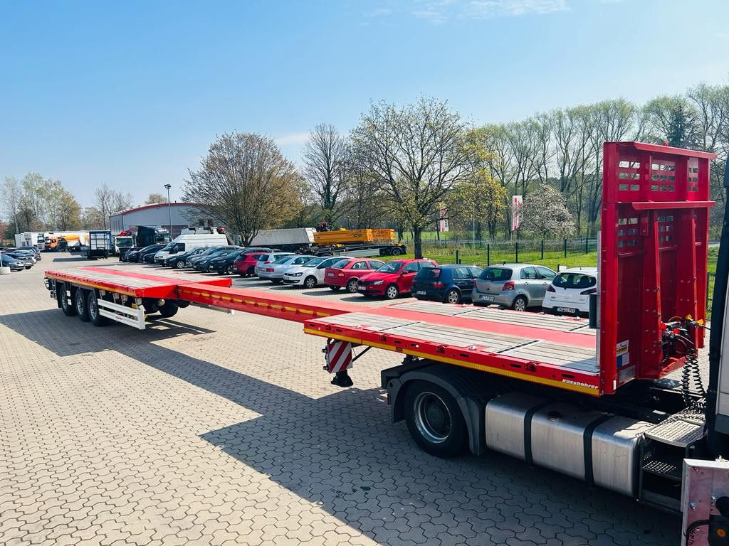 Kässbohrer Maxima SPAX Tele HD Plattform Auflieger - Dropside/ Flatbed semi-trailer: picture 4 Kässbohrer Maxima SPAX Tele HD Plattform Auflieger - Dropside/ Flatbed semi-trailer: picture 4