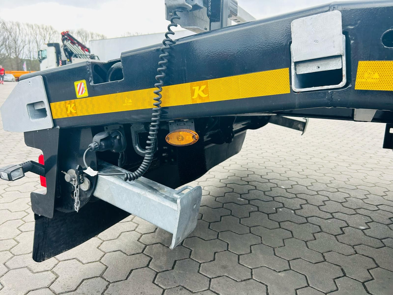 Dropside/ Flatbed semi-trailer Kässbohrer SPS Mega Schwerlast Plattform Lenkachse: picture 10