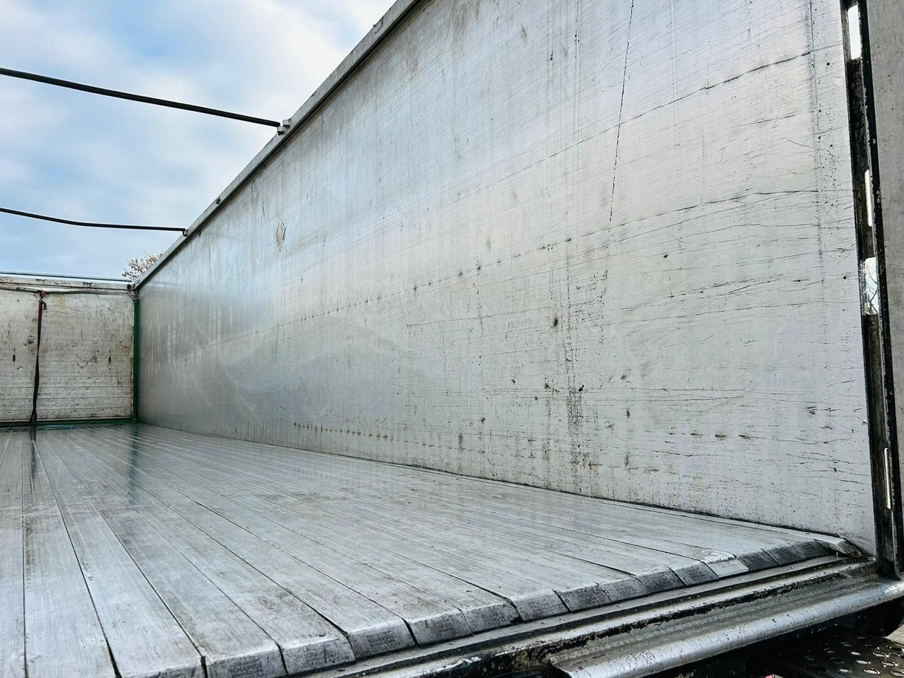 Walking floor semi-trailer Knapen K100 Schubboden 92m³ Alu Felgen TÜV Plane Neu: picture 10