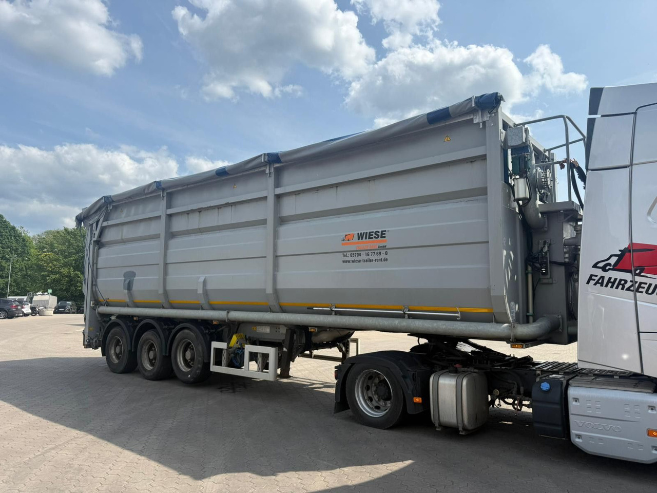 Kotte Kombiauflieger für Gülle und Schüttgut - Tank semi-trailer: picture 4 Kotte Kombiauflieger für Gülle und Schüttgut - Tank semi-trailer: picture 4