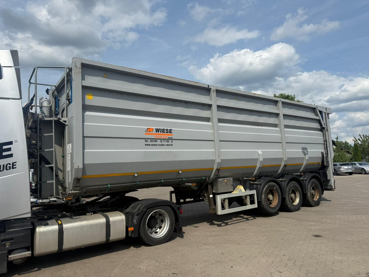 Kotte Kombiauflieger für Gülle und Schüttgut - Tank semi-trailer: picture 2 Kotte Kombiauflieger für Gülle und Schüttgut - Tank semi-trailer: picture 2