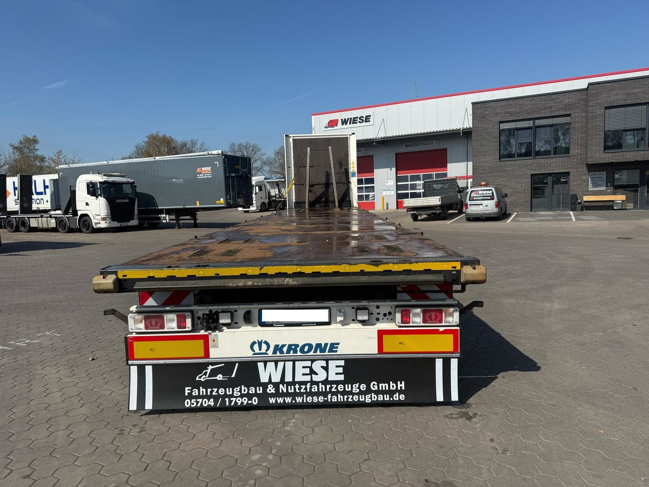 Krone SDP 27 Mega Stahlmatten Auflieger - Dropside/ Flatbed semi-trailer: picture 5 Krone SDP 27 Mega Stahlmatten Auflieger - Dropside/ Flatbed semi-trailer: picture 5