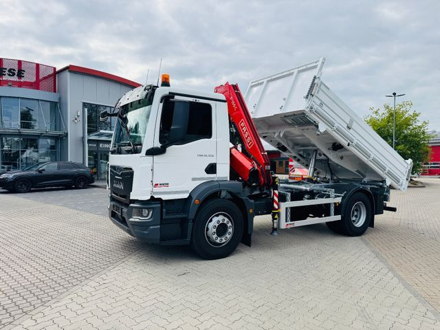 MAN 18.320 4x4 mit Fassi Ladekran Sofort Verfügbar - Tipper, Crane truck: picture 5 MAN 18.320 4x4 mit Fassi Ladekran Sofort Verfügbar - Tipper, Crane truck: picture 5