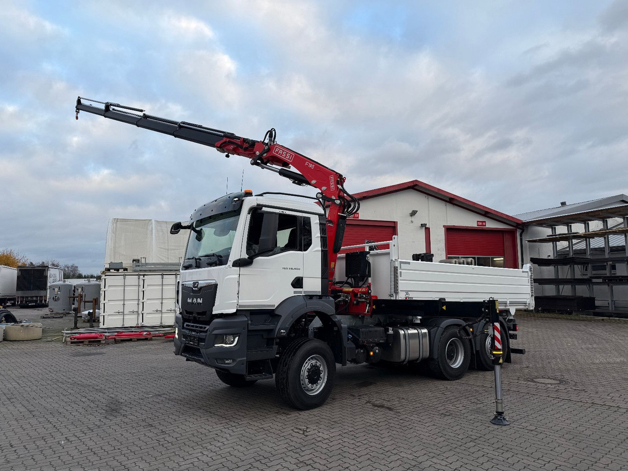 MAN TGS 26.400 6x4 Krankipper Fassi/SOFORT VERFÜGBAR - Crane truck: picture 4 MAN TGS 26.400 6x4 Krankipper Fassi/SOFORT VERFÜGBAR - Crane truck: picture 4