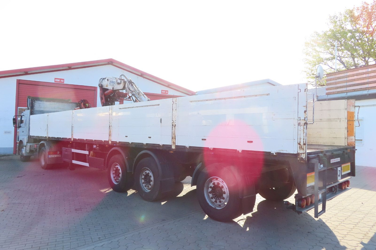 Rollkran Auflieger Kennis - Dropside/ Flatbed semi-trailer: picture 1 Rollkran Auflieger Kennis - Dropside/ Flatbed semi-trailer: picture 1