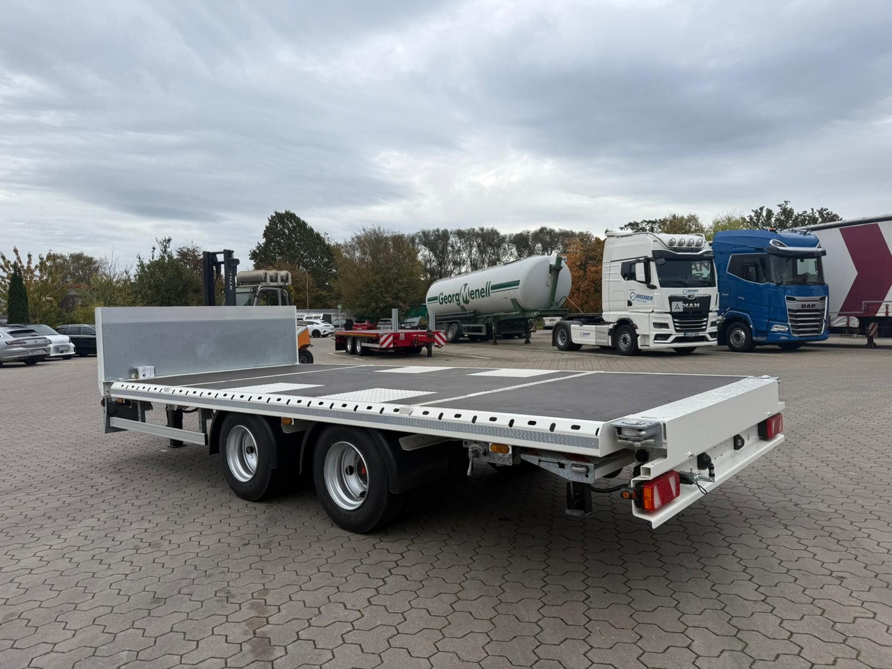 Tandemanhänger Plattform - Dropside/ Flatbed trailer: picture 5 Tandemanhänger Plattform - Dropside/ Flatbed trailer: picture 5