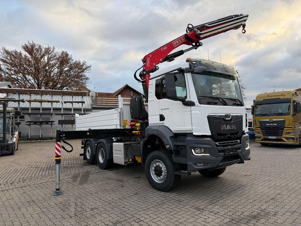MAN TGS 26.400 6x4 Krankipper Fassi/SOFORT VERFÜGBAR - Truck, Crane truck: picture 4 MAN TGS 26.400 6x4 Krankipper Fassi/SOFORT VERFÜGBAR - Truck, Crane truck: picture 4