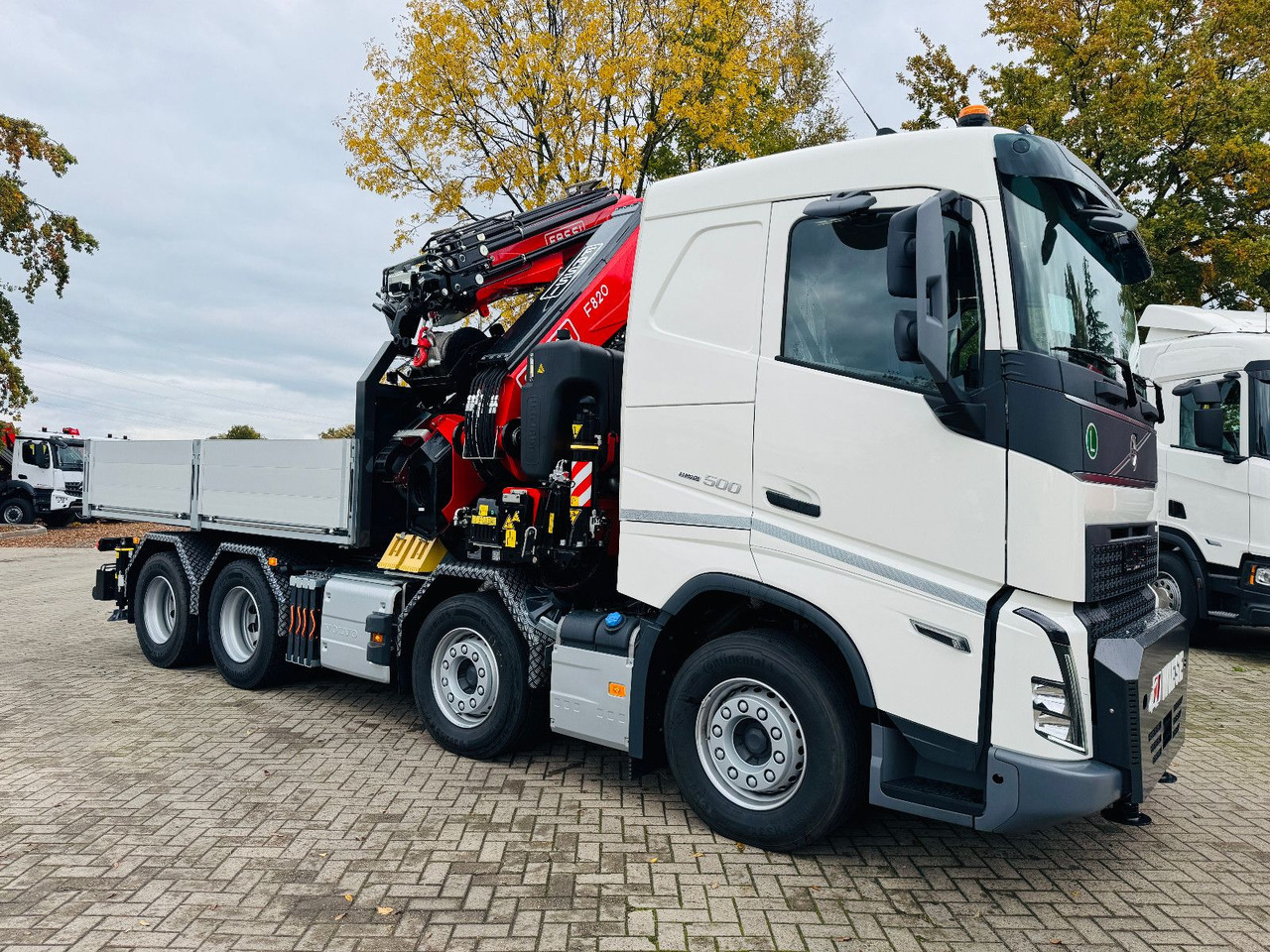 Volvo FH 500 8x4 Kran F820 RA2.27 Jib & Winde Sofort - Truck, Crane truck: picture 4 Volvo FH 500 8x4 Kran F820 RA2.27 Jib & Winde Sofort - Truck, Crane truck: picture 4