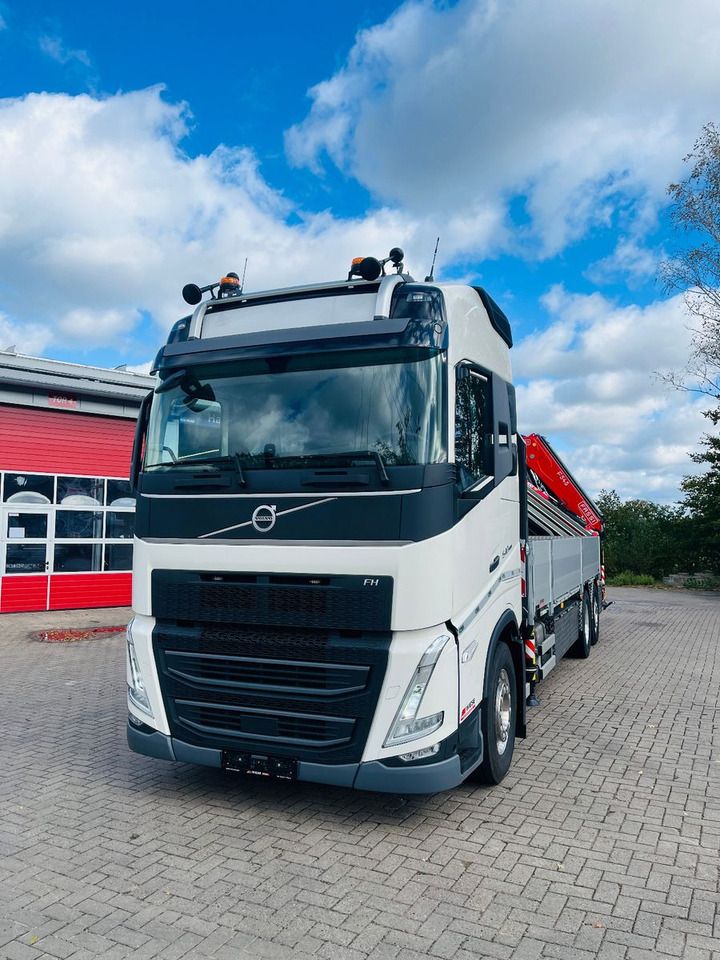 Volvo FH 540 6x2 Container Fassi F545 Heck - Dropside/ Flatbed truck, Crane truck: picture 2 Volvo FH 540 6x2 Container Fassi F545 Heck - Dropside/ Flatbed truck, Crane truck: picture 2