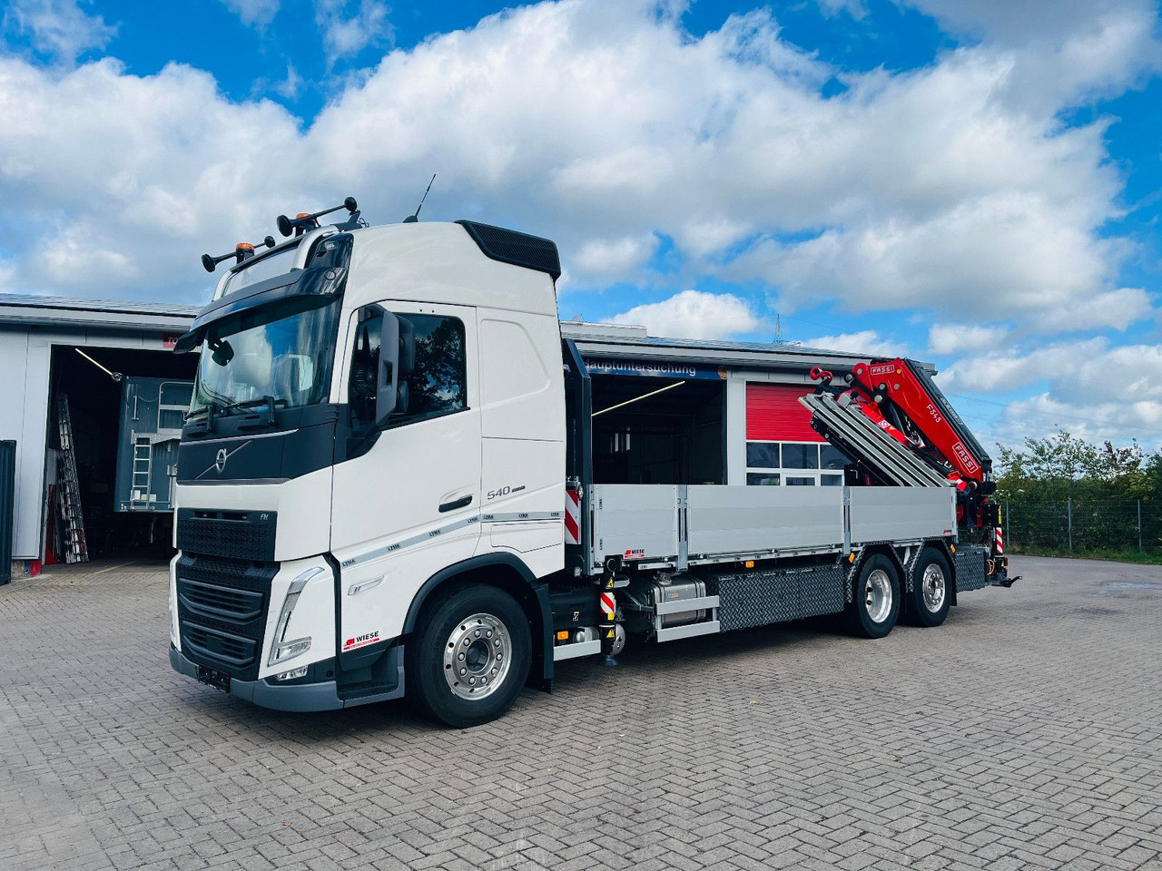 Crane truck Volvo FH 540 6x2 Container Fassi F545 Heck: picture 6