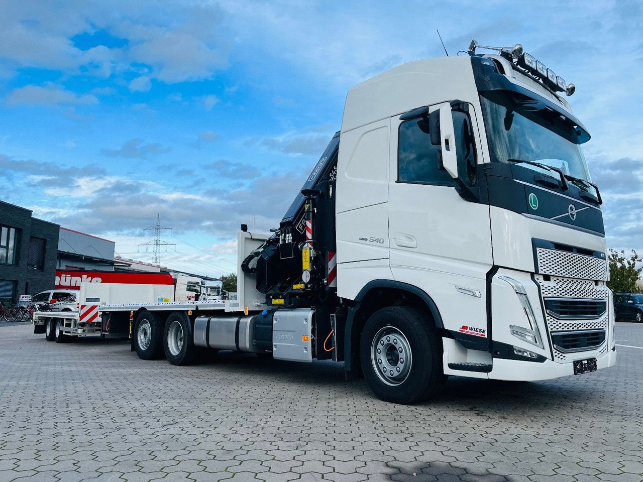 Volvo FH540 6x2 Containerpritsche mit F545RA.2.26 - Crane truck: picture 5 Volvo FH540 6x2 Containerpritsche mit F545RA.2.26 - Crane truck: picture 5