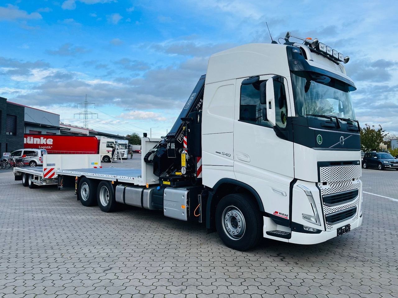 Volvo FH540 6x2 Containerpritsche mit F545RA.2.26 - Dropside/ Flatbed truck, Crane truck: picture 4 Volvo FH540 6x2 Containerpritsche mit F545RA.2.26 - Dropside/ Flatbed truck, Crane truck: picture 4