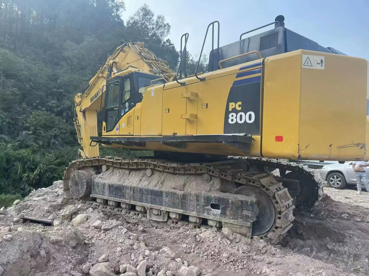 KOMATSU PC800-7 - Crawler excavator: picture 3 KOMATSU PC800-7 - Crawler excavator: picture 3