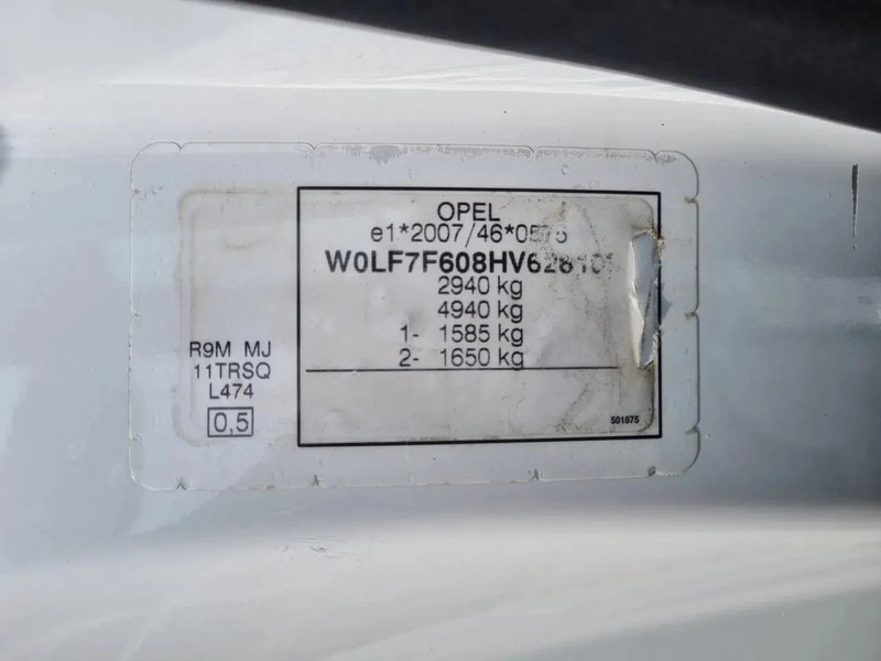 Small van, Combi van Opel VIVARO-B L2 Dubbele Cabine 6 Zits 1.6 CDTI 95 PK Euro 6: picture 9 Small van, Combi van Opel VIVARO-B L2 Dubbele Cabine 6 Zits 1.6 CDTI 95 PK Euro 6: picture 9