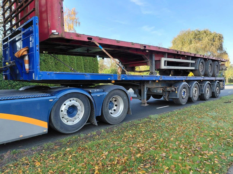 Kwb 4 AXLE HOLLAND TRAILER 41180 KG LOADING CAPACITY - Dropside/ Flatbed semi-trailer: picture 1 Kwb 4 AXLE HOLLAND TRAILER 41180 KG LOADING CAPACITY - Dropside/ Flatbed semi-trailer: picture 1
