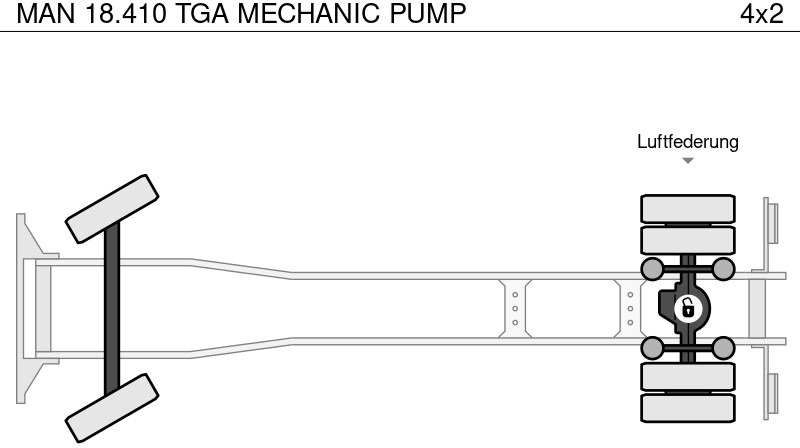 Box truck MAN 18.410 TGA MECHANIC PUMP: picture 9