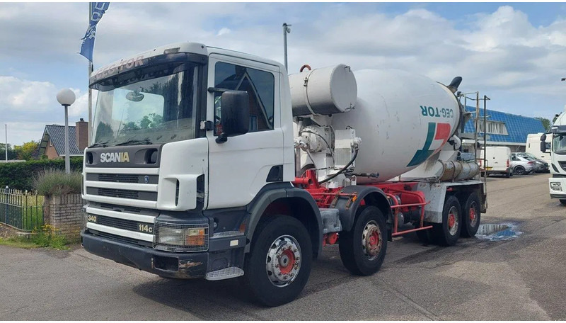 Scania P114-340 8x4 Mixer Full Steel Spring - Concrete mixer truck: picture 1 Scania P114-340 8x4 Mixer Full Steel Spring - Concrete mixer truck: picture 1