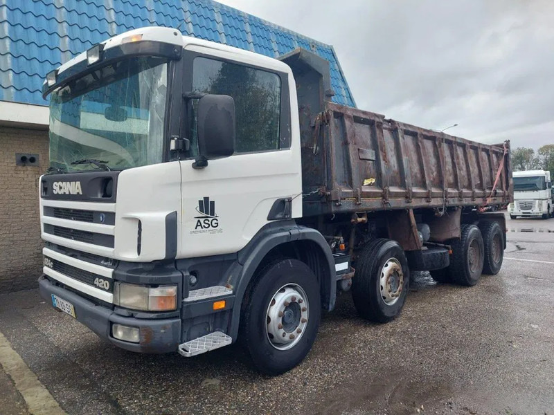 Scania P124-420 8x4 Kipper Steel - Tipper: picture 1 Scania P124-420 8x4 Kipper Steel - Tipper: picture 1
